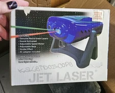 Kaleidoscope 3D Laser Projector (Red Green Purple) Spencers Gift's Party Light