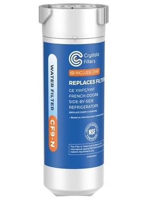 Crystala Filters Water Filter Compatible with XWFE (Built in CHIP) Replacement