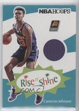 2019-20 Panini NBA Hoops Rise N Shine Memorabilia Cameron Johnson #RS-CJN eu5