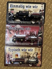 Mauritius Bier LKW Sammler Blechschild Nr. 1, 4 und 5