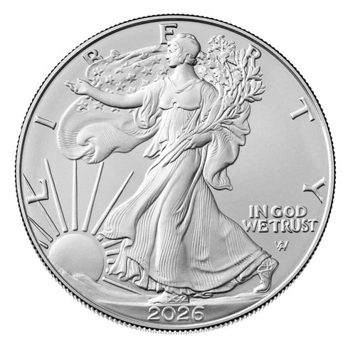 2026 1 oz American Silver Eagle Coin (BU) From New Open Roll 🪙🔥🔥👍🦅