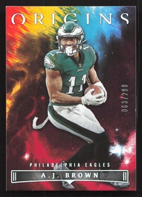 2022 Panini Origins A.J. Brown Red #/299 #100 Card