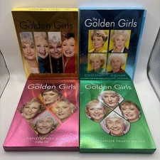 The Golden Girls The Complete TV Series Seasons 1-4 DVD Bundle Sets Collection