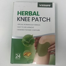 Knee Pain Relief Patches, Herbal Warming 24 patches, Long-Lasting Exp 1/2028