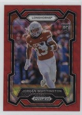 2024 Panini Prizm Draft Picks Ruby Wave Prizm Jordan Whittington #170 es5