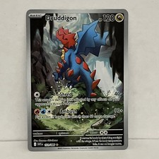 Pokemon TCG Druddigon 151/086 Sv: White Flare Holo MINTY 🔥🔥🔥🔥