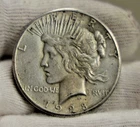 1928 US Peace Silver Dollar $1 Key Date XF (Cleaned)