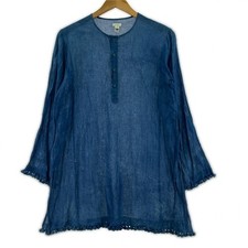 dosa Tie-dye PatternTunic size3/Blue