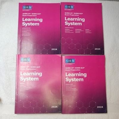 SHRM-CP/SHRM-SCP 2024 Exam Preparation Learning System