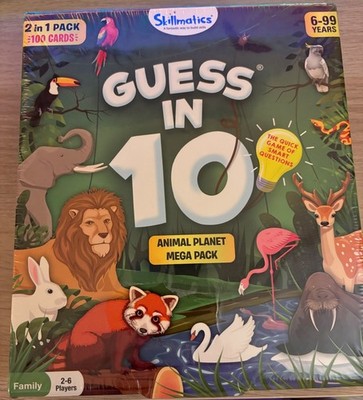 Skillmatics Guess in 10 Animals Megapack, Perfect for Boys, Girls, Kids READ