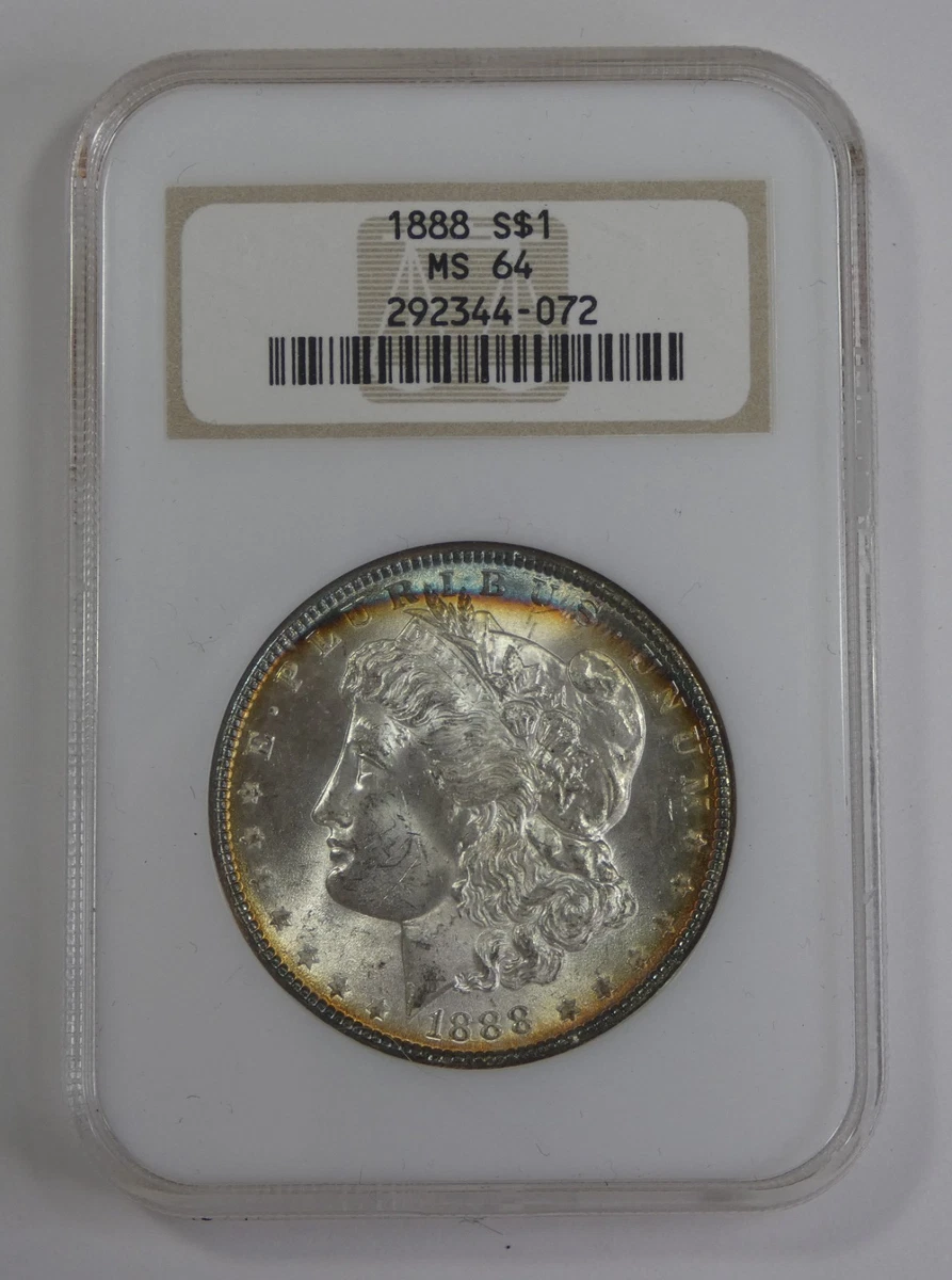 MS 64 Graded 1888 Year Morgan US Dollars (1878-1921) for sale | eBay