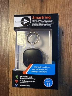 Smartring Entertain Me Smart Ring Größe 11  mit Schlafaufzeichnung uvm. Ovp