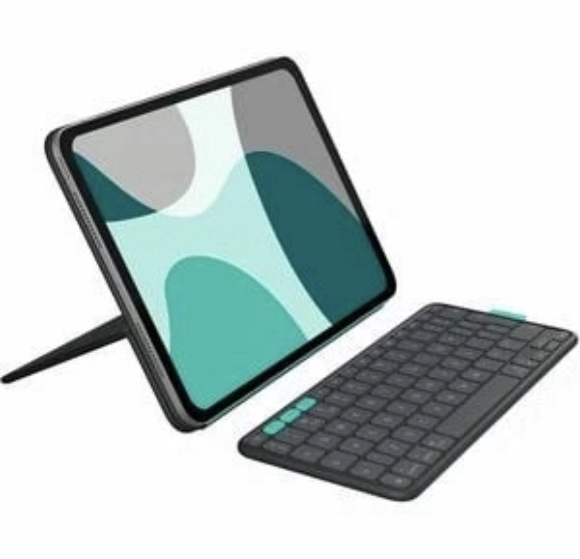 Logitech Flip Folio And Keyboard 11 Inch Grey - Please Read Description