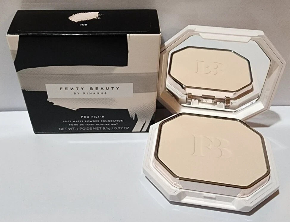 Fenty Beauty Pro Filt'r Soft Matte Powder Foundation ~ 100 ~ 0.32oz ~ NIB / RARE