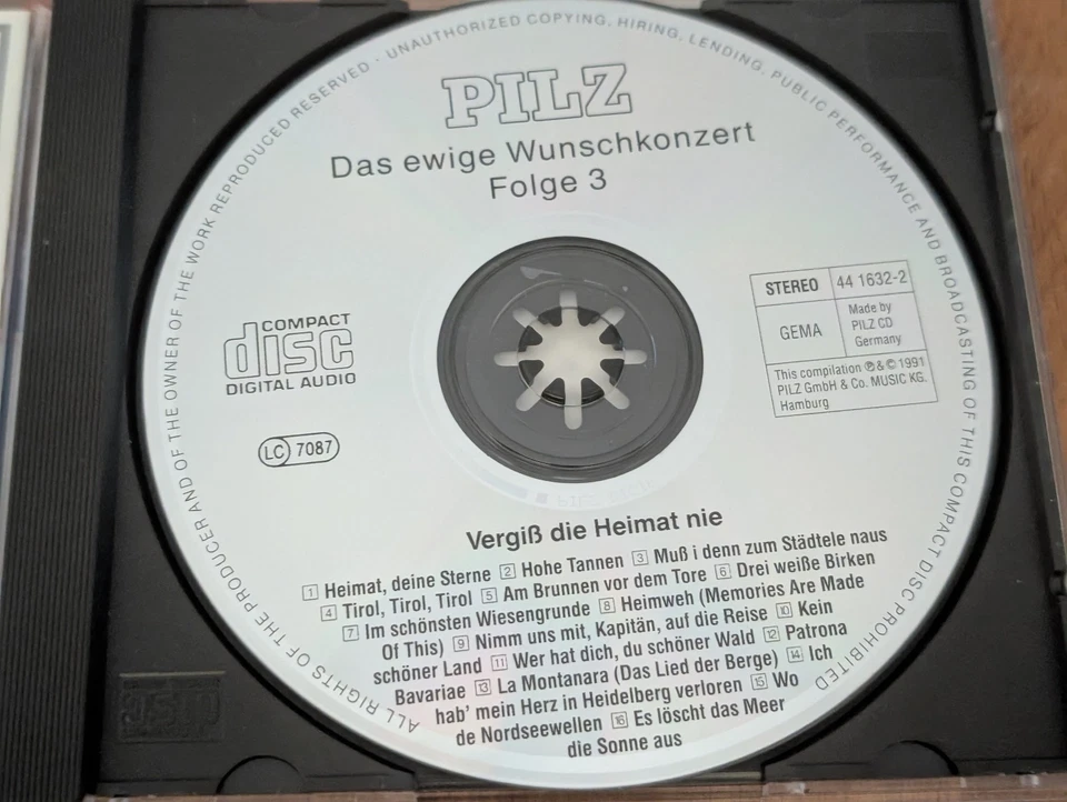Various Das ewige Wunschkonzert: Folge 3 Vergiß die Heimat nie 1991 Hohe Tannen - Bild 2 von 3