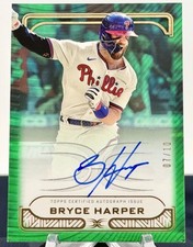 BRYCE HARPER 2023 Topps Definitive Collection Defining Images On Card Auto /10