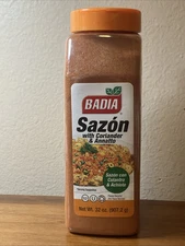 BADIA Sazon with Coriander and Annatto 32 oz 2 Pound Pack Spices Flavor Enhance