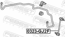 Für FEBEST 0323-GJ2F FRONT STABILIZER LINK / SWAY BAR LINK