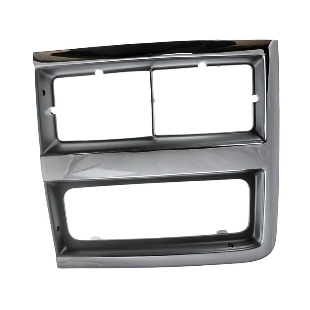 Headlight Bezel For Chevy R2500 Suburban 89-91 Driver Side Standard Line