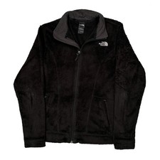 The North Face Fleece Jacket - Large Black Polyester