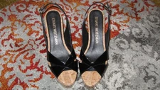Stuart Weitzman Wedge Platform Slingback Sandals Pumps Heels Women's Size 12 M
