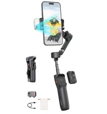 iSteady V3 Gimbal Stabilizer for iPhone, Magnetic AI Tracker,Detached Remote,...
