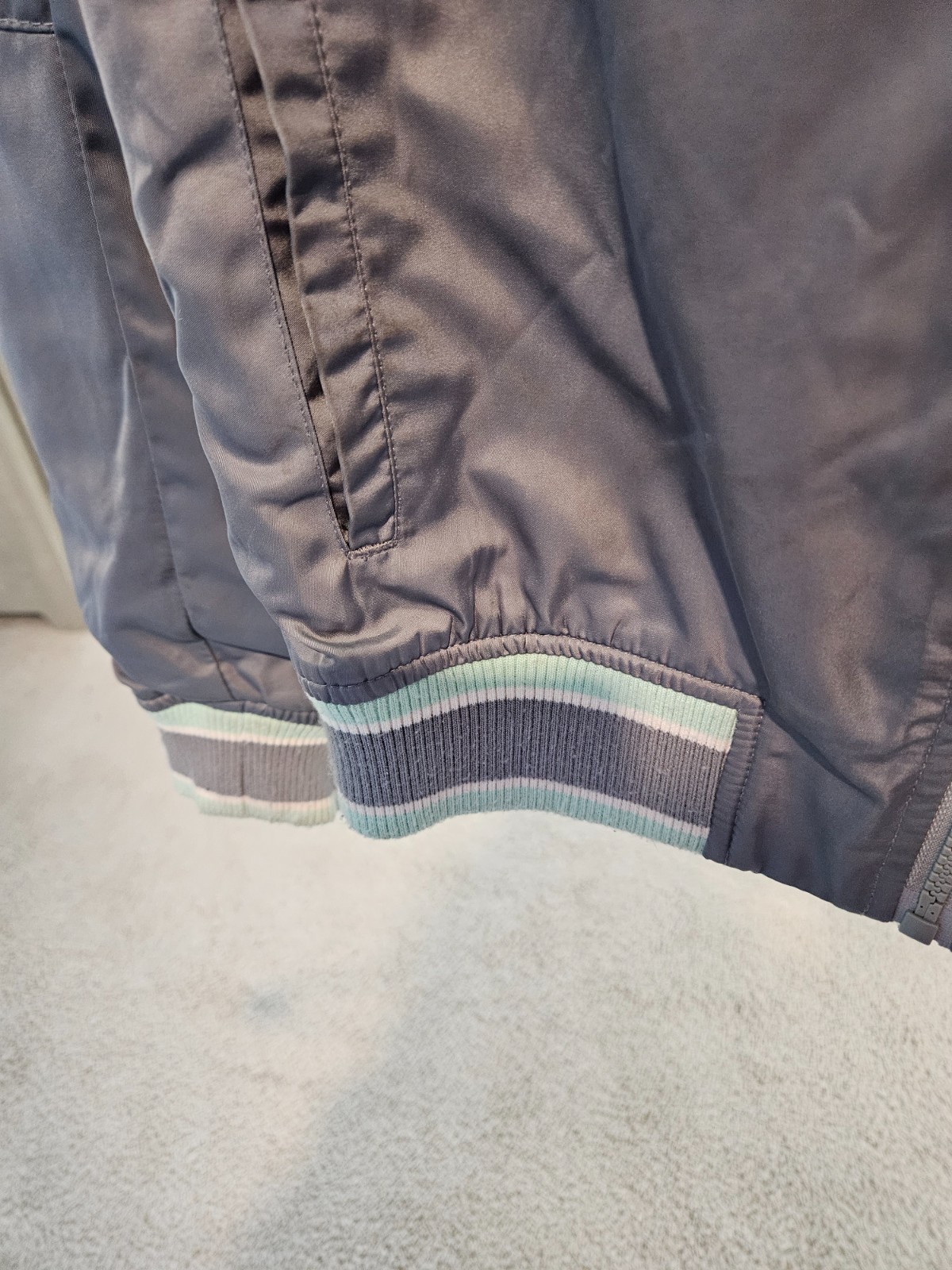 Fabletics Activewear Jacket Women's Small Gray Fu… - image 4