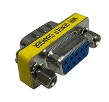 Serial Port Port Saver Adapter Male/Female Straight-through DB9