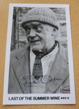 Bill Owen  Compo  Last Of The Summer Wine   Vintage Hand Signed Photograph