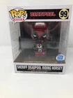 Funko POP! Marvel Sheriff Deadpool Riding Horsey #99 Funko Exclusive NOT MINT