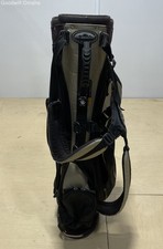 Sun Mountain 7-Way Golf Stand Bag Black/Tan W/ Back Strap