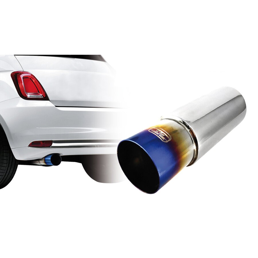 TUNING GURU Scarico Universale INOX  TONDO TITAN ?89