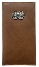 Mississippi State Bulldogs Leather Secretary Pocket Wallet by Enmon-New