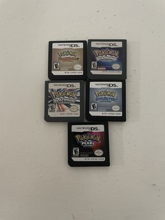 Juego Pokemon Ds Corazón Oro Alma Plata Platino Perla y Diamante