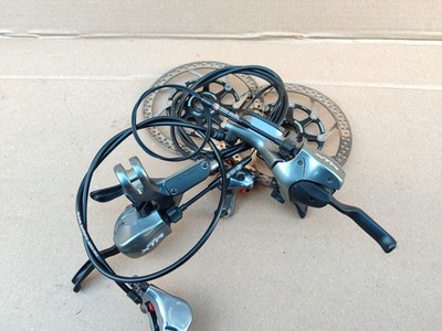 Shimano Deore XTR BR-M966 / ST-M966 Dual Control Brems-Schalthebel 3x9spd