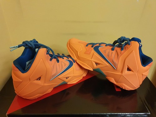 lebron 11 atomic orange