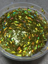 50G Solvent Resistant Holographic Lighting Glitter Nail Art Face Crafts