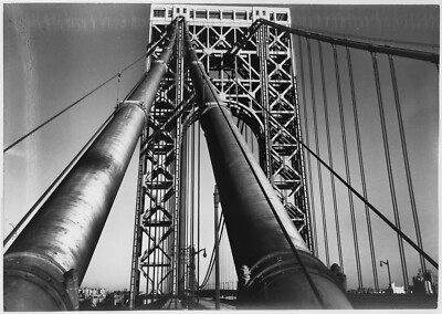 8'' x 10'' George Washington Bridge,by Margaret Bourke-White