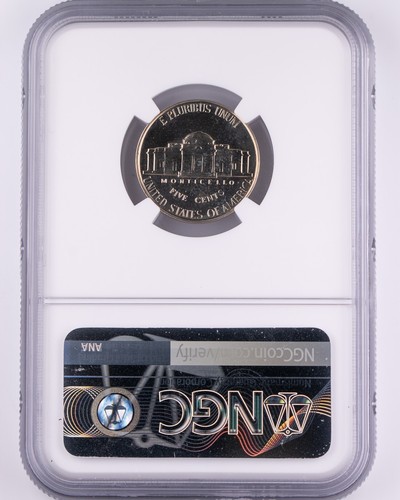 Certified 1953 Jefferson Nickel NGC PF67 Proof 5c - Picture 2 of 2