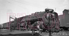 Canadian National Railways (CNR) Engine 6225 at Station - 8x10 Photo
