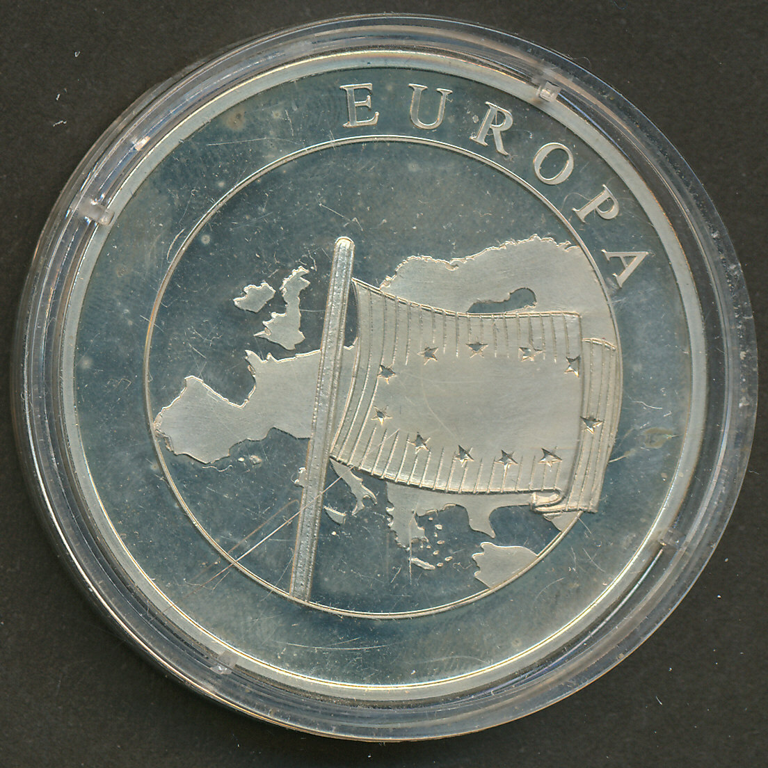 ヨーロッパ通過統合記念コイン 1999 銀貨4枚セット