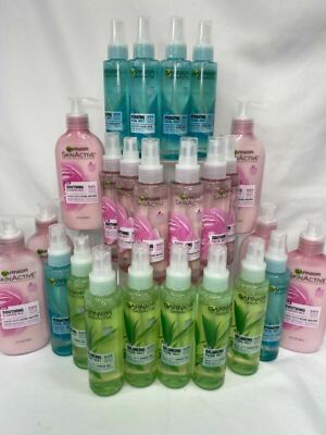 (6) Garnier SkinActive Soothing Facial Mist & Milk Moisturize 4.4oz YOU CHOOSE