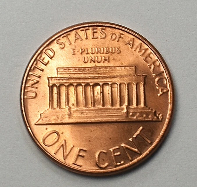 1983 D Penny One Cent Error Coin Red Error Double Ear, Tear, DD Drooling Frown - Image 3 of 4