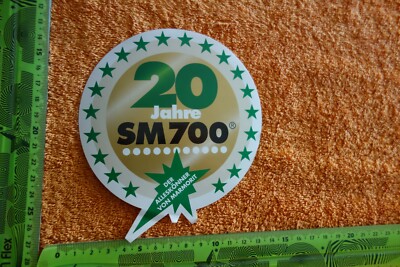 Alter Aufkleber Handwerk Baumarkt Mörtel Knauf 20 Jahre MARMORIT SM 700