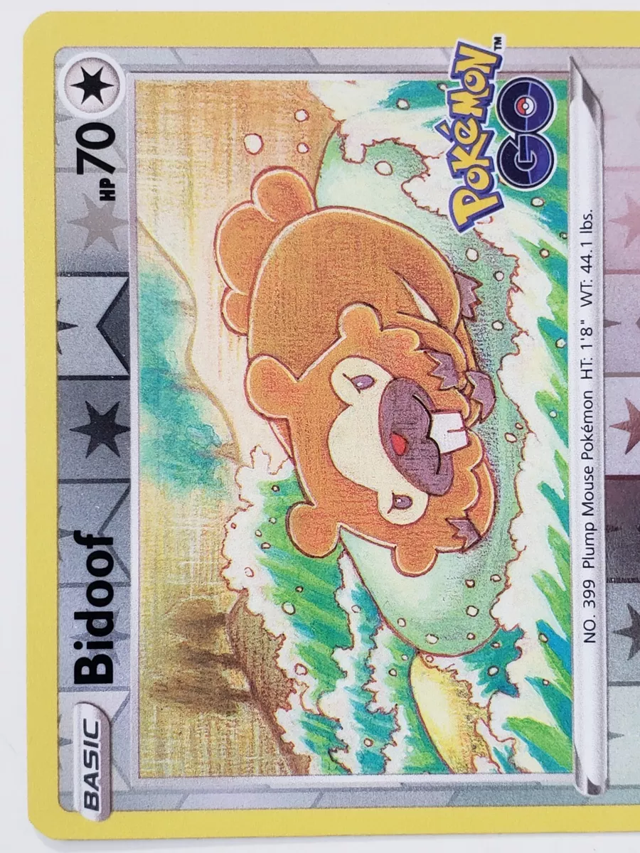 2022 Pokemon Go [Ditto] #059 Bidoof-Reverse Foil PSA 9 on Goldin Marketplace