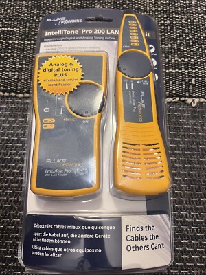 Fluke Networks MT-8200-60-KIT Intellitone Pro 200 LAN Toner Accs And Probe Kit