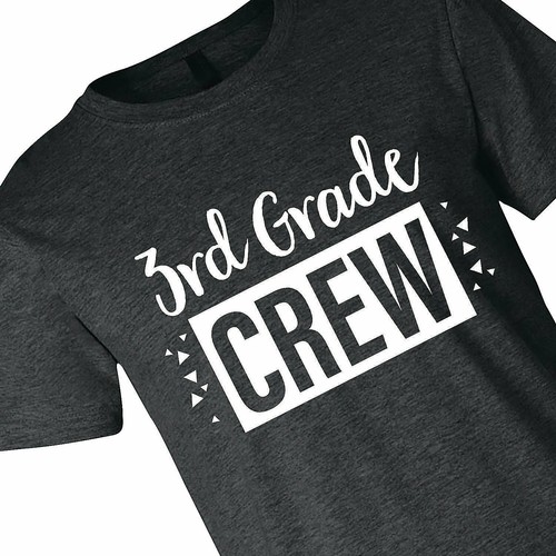 3rd Grade Crew Adult's T-Shirt - Small 