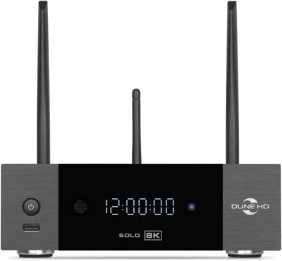 Dune HD Solo 8K | Dolby Vision | HDR 10+ | 3D | DLNA | Reproductor multimedia