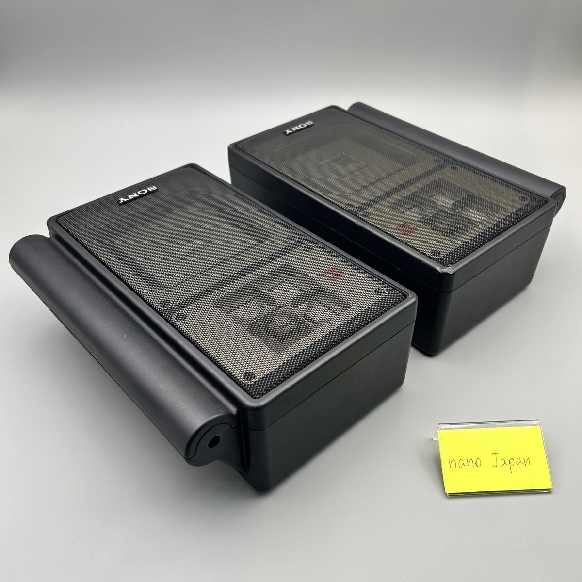 SONY APM-X5A 2-Way Flat Speaker System pairs 8Ω Audio Black No