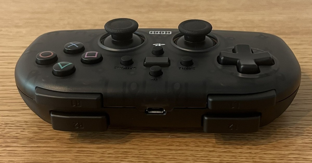 HORI SONY Wireless Controller Light for PS4 Clear Black PS4